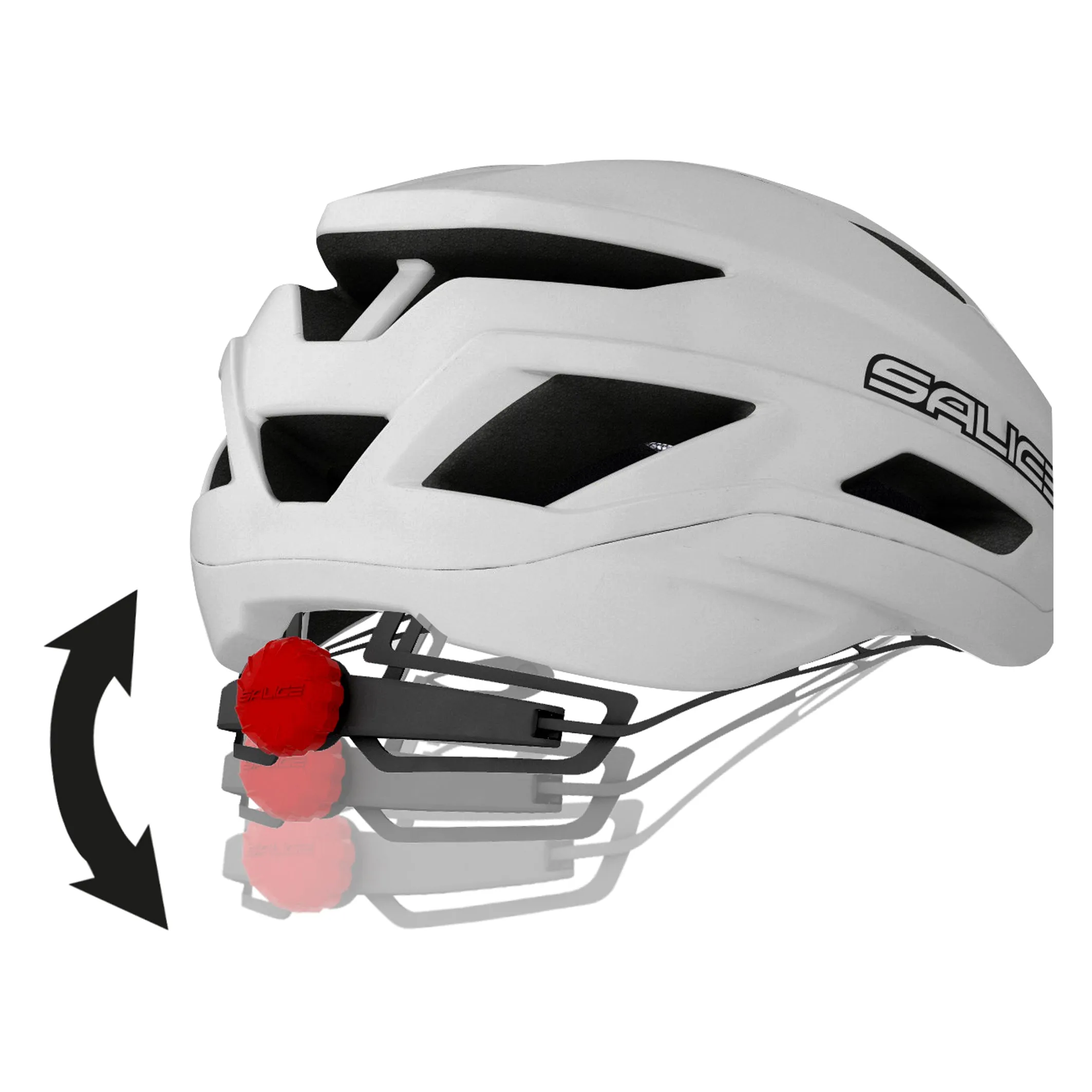 Salice Gavia Helmet White-Red