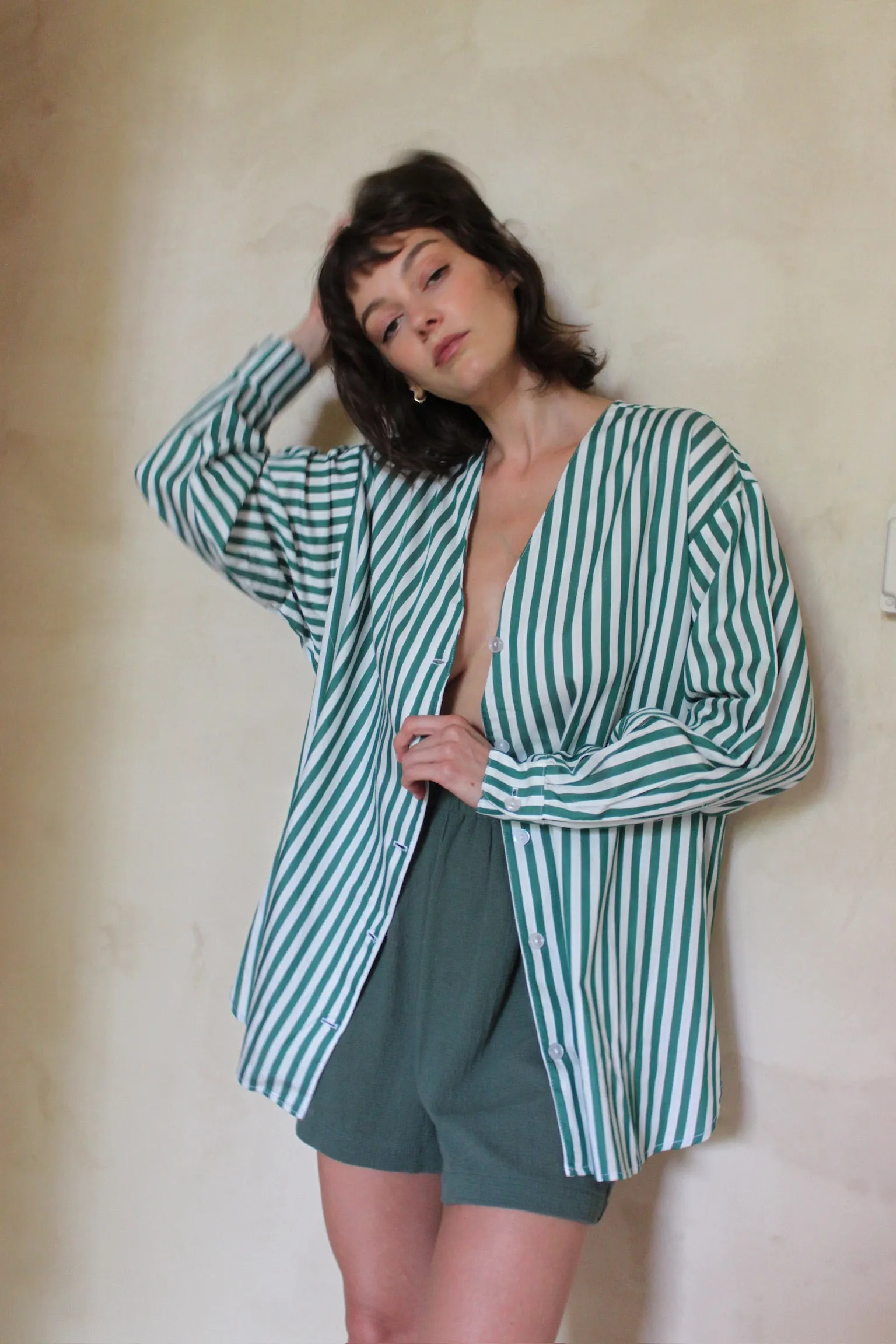 Seconds Mary Margaret Striped Poplin Tunic