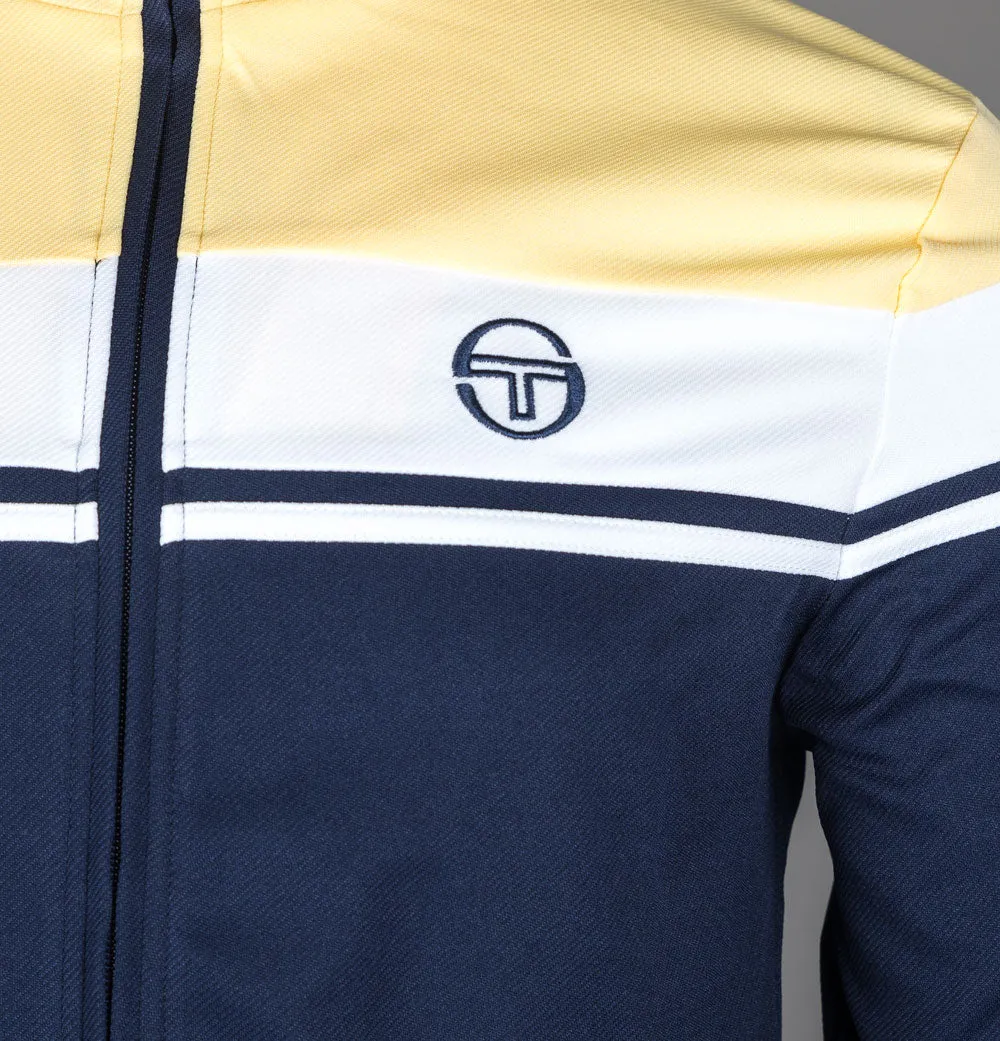 Sergio Tacchini Damarindo Tracksuit Top Maritime Blue/Golden Haze