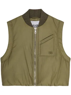 SHORT QUILTED VEST