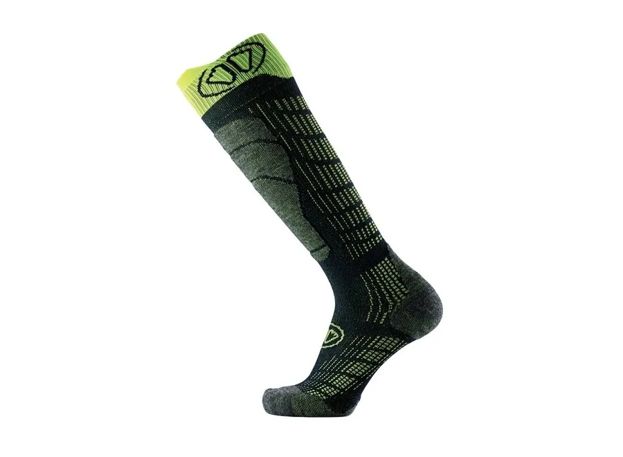 Sidas Ski Comfort Socks Black/Yellow