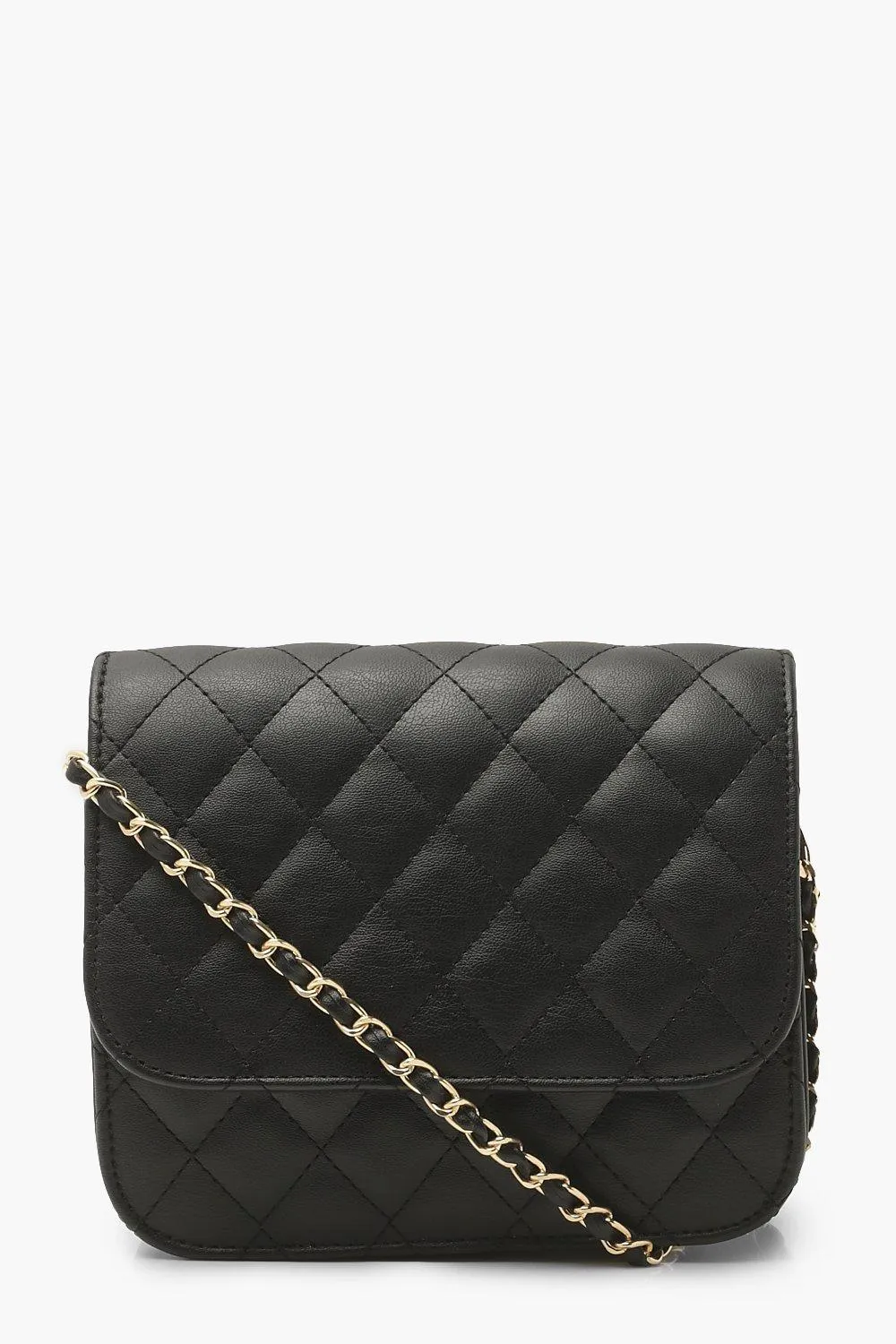 Simple Quilted Cross Body Bag