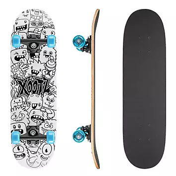 Sketch Ya Deck 28 inch Skateboard by Xootz | Look Again