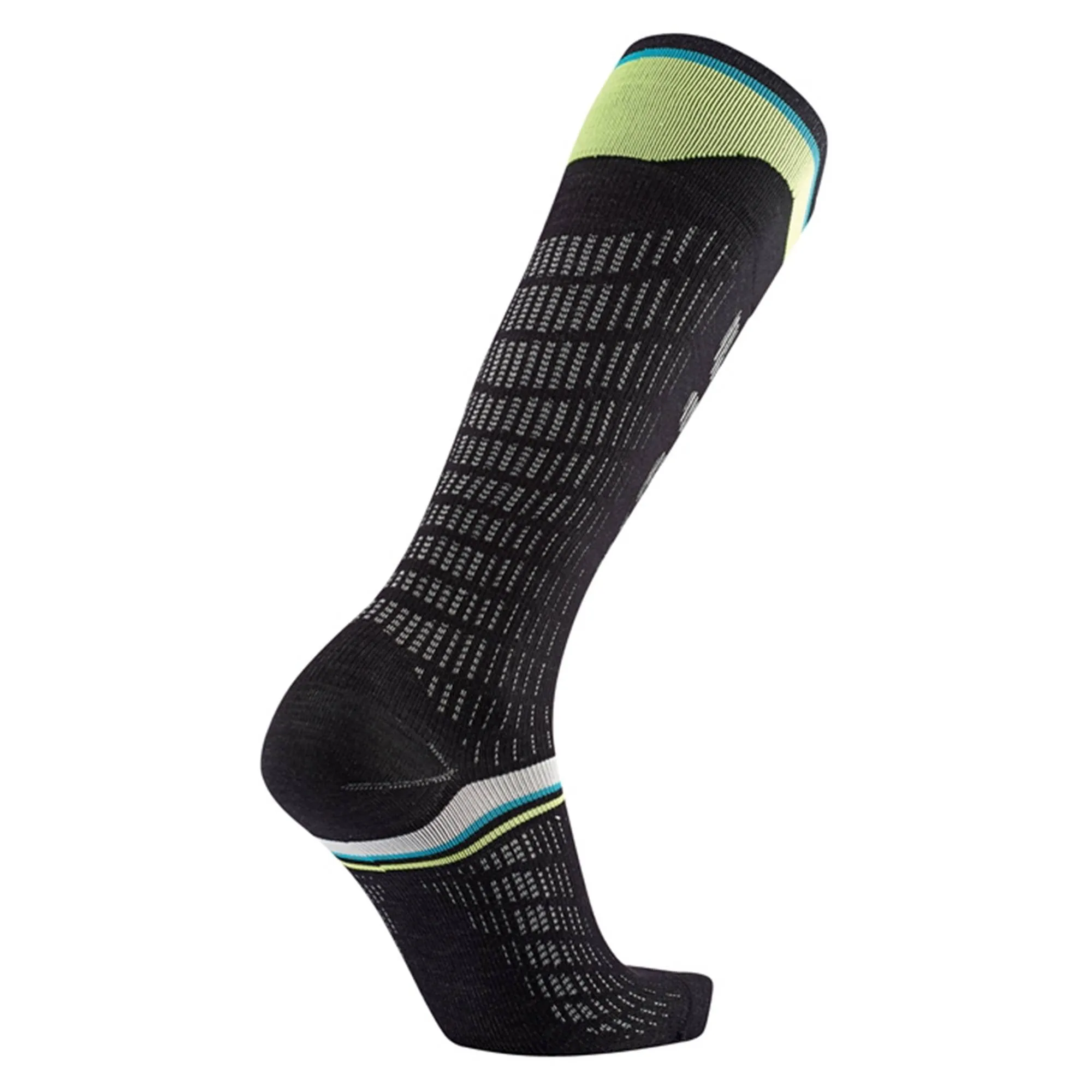 Ski Ultrafit Race Socks - Black/Yellow