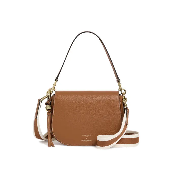 SMALL SHOULDER BAG Woman Tan 