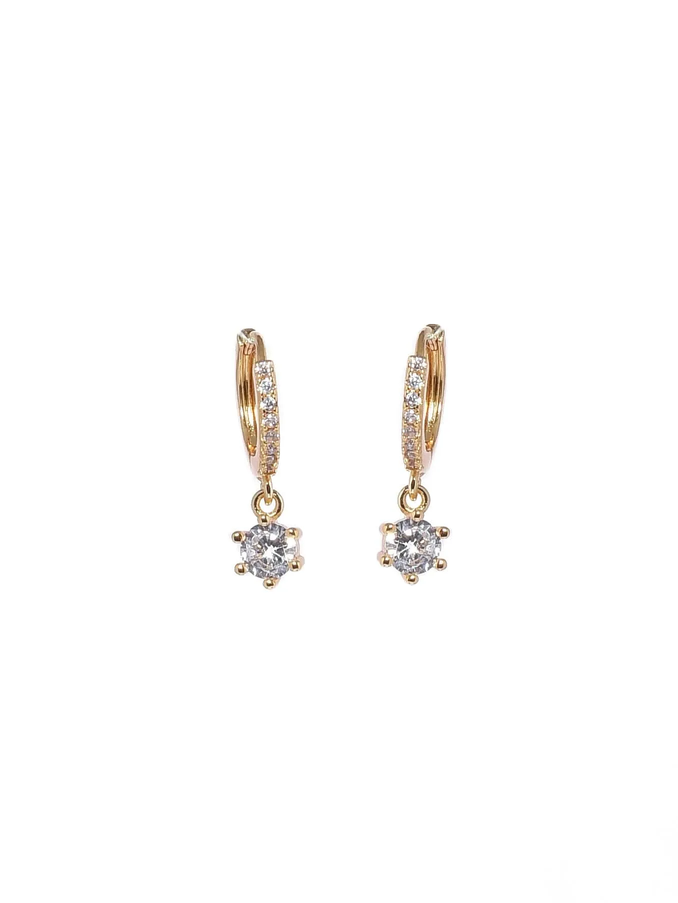 Solitaire Dangle & Drop Earrings