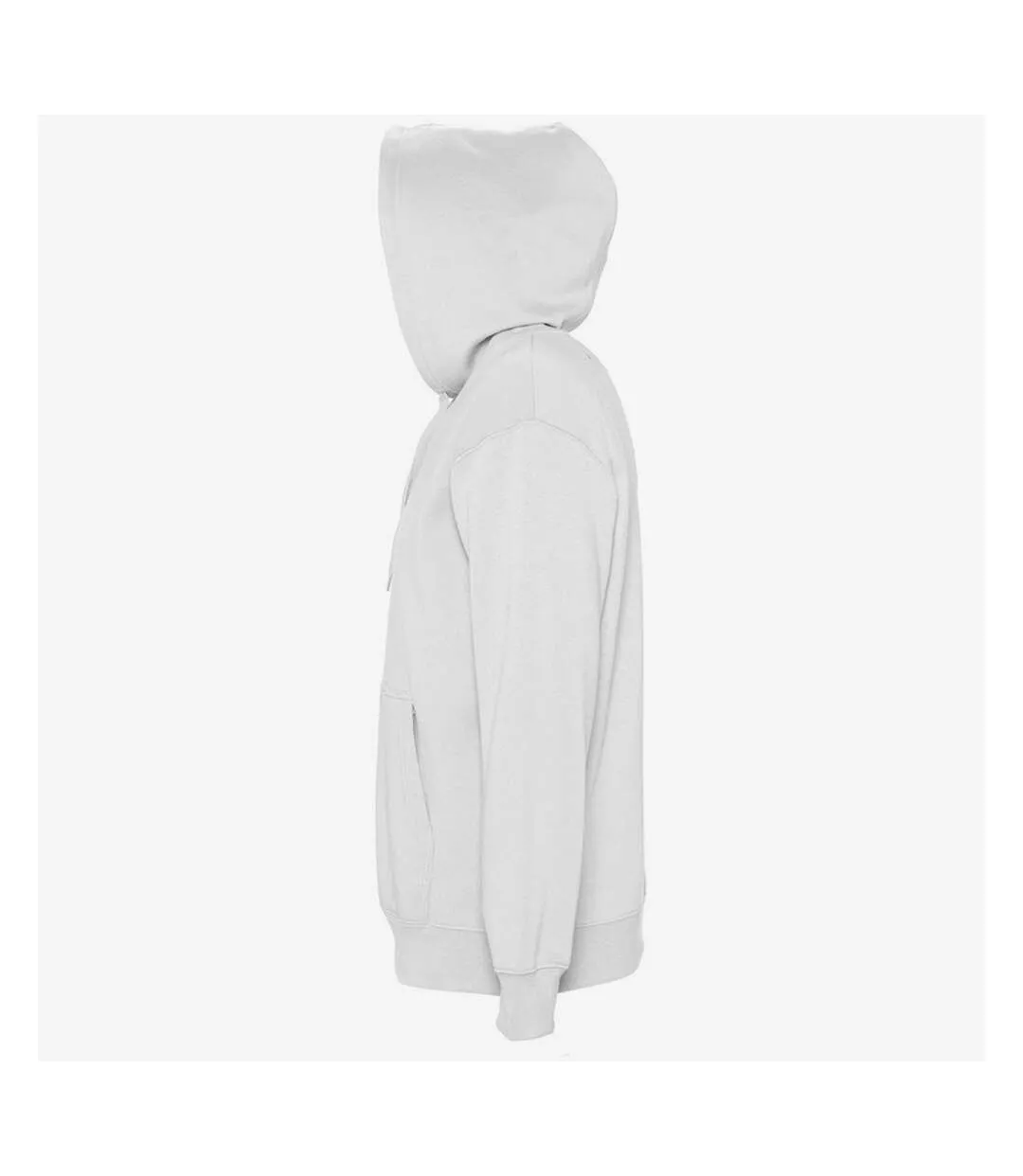 SOLS Slam Unisex Hooded Sweatshirt / Hoodie (White) - UTPC381