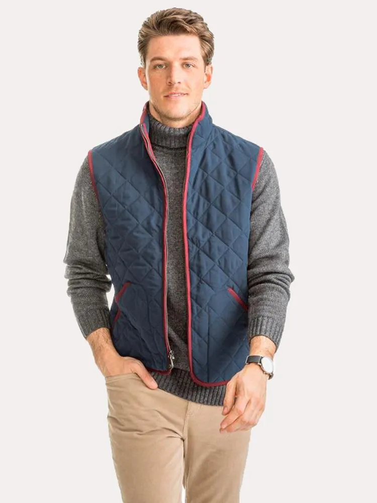     SOUTHERN TIDE  Doubleback Quilted Field Vest    