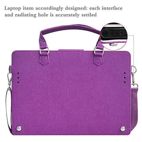 Spin 7 Case,2 in 1 Accurately Designed Protective PU Leather Cover + Portable Carrying Bag for 14