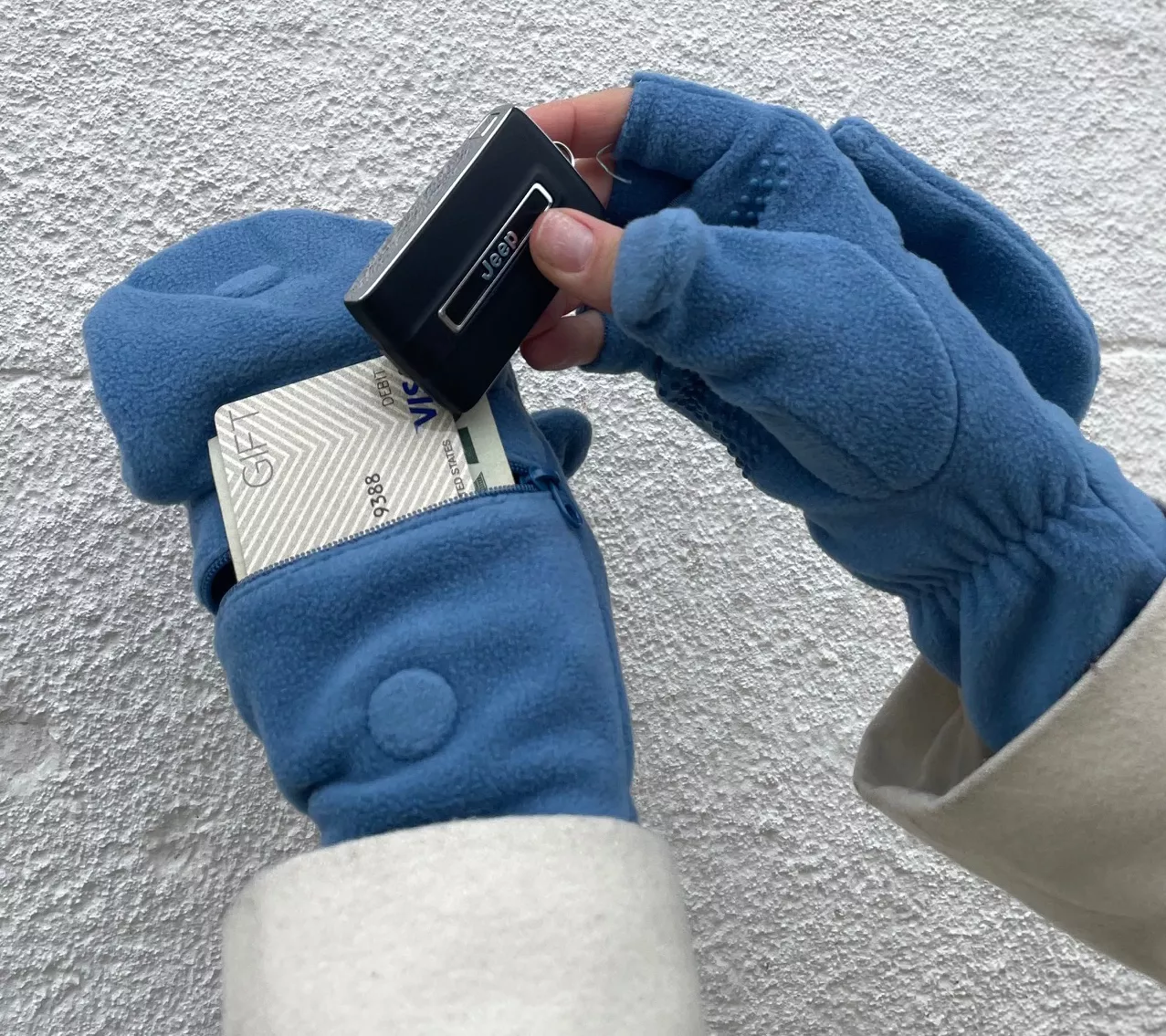 Sprigs Multi-Mitt Gloves with Cell Phone Storage Pocket