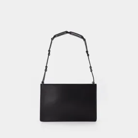 Staud  Mina Shoulder Bag in Black Leather