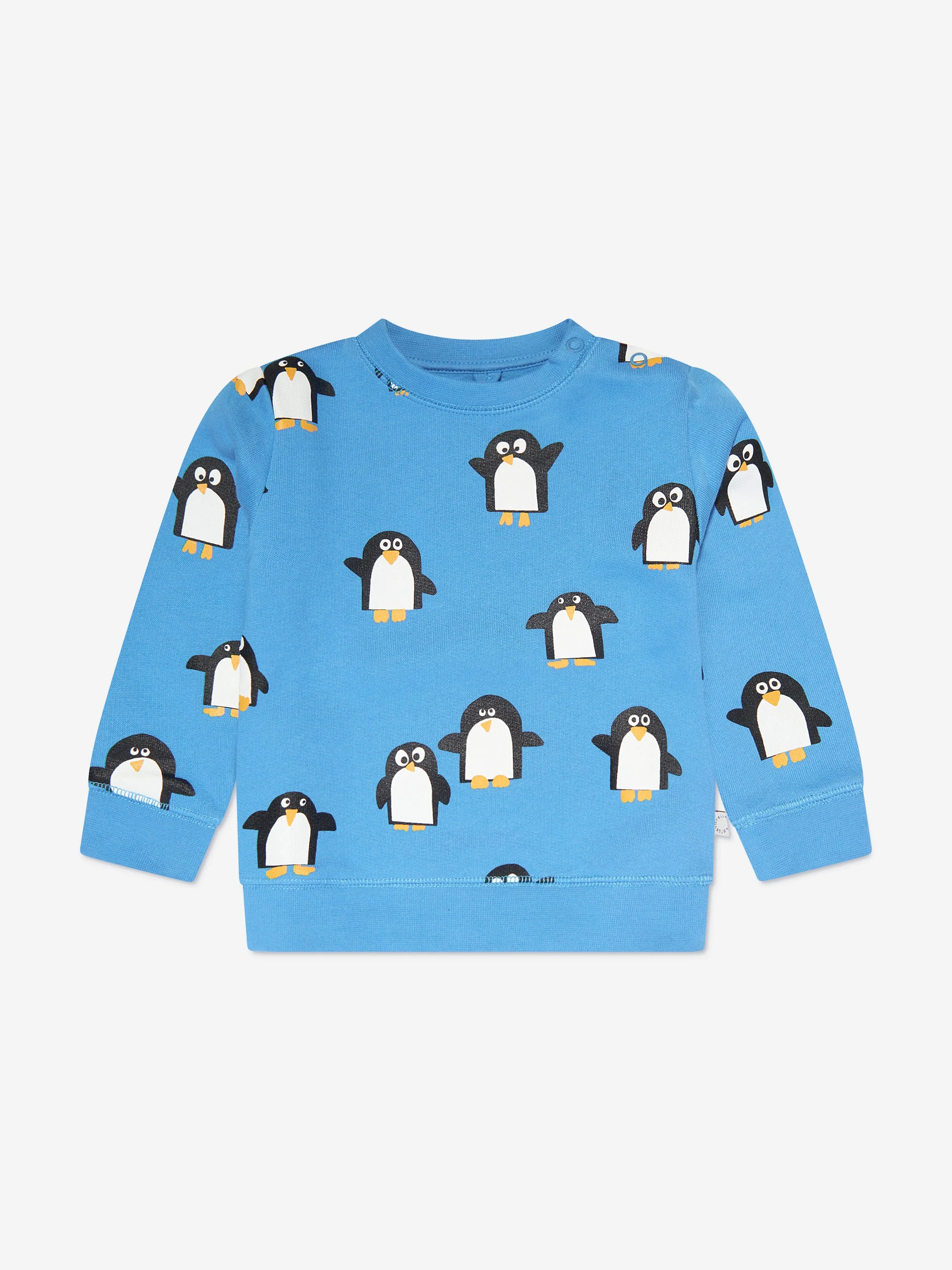 Stella McCartney Baby Boys Penguin Print Tracksuit in Blue