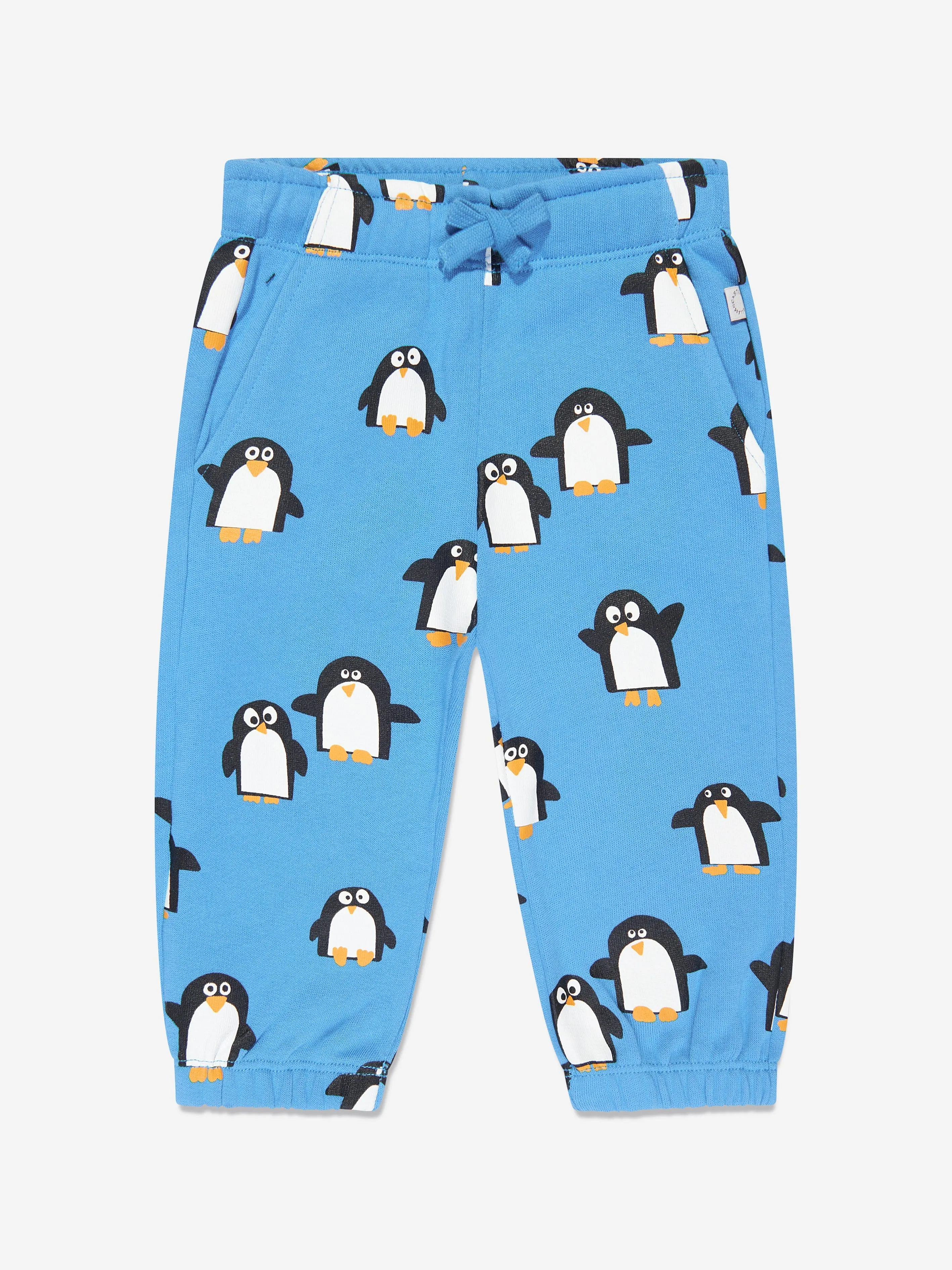 Stella McCartney Baby Boys Penguin Print Tracksuit in Blue