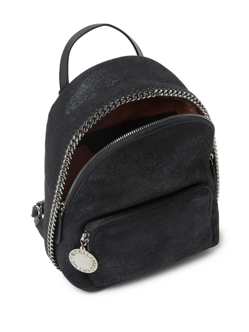 Stella Mccartney    Stella Mccartney Shaggy Backpack With Chain