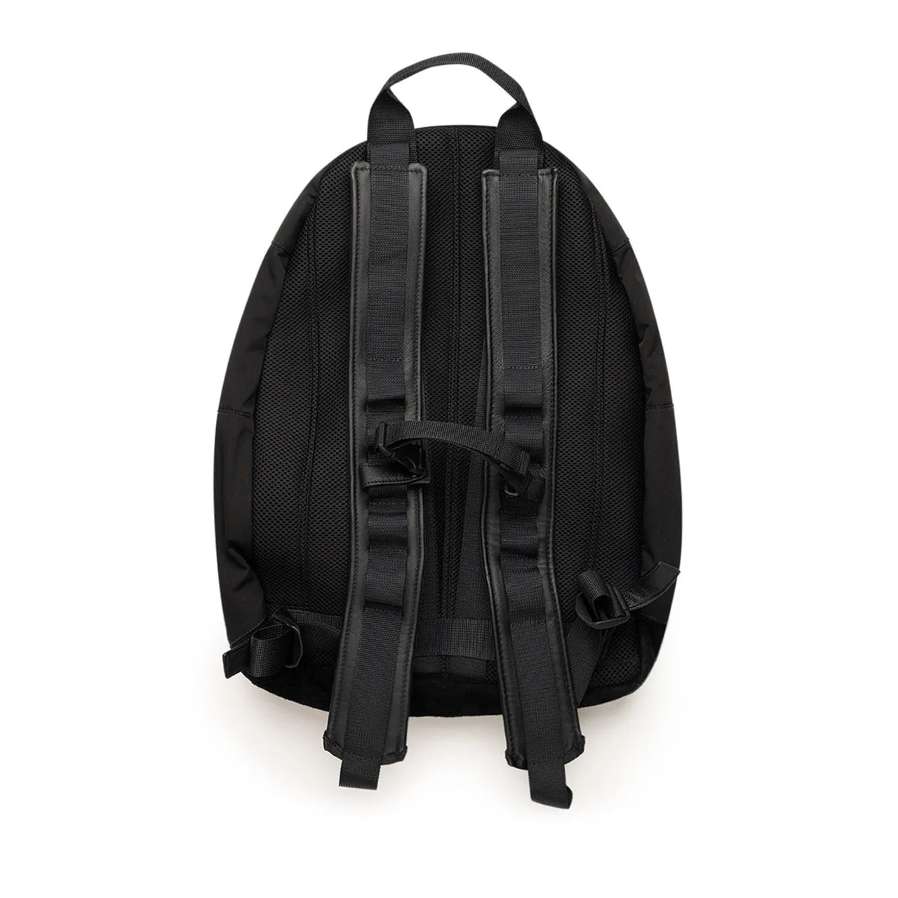 stone island nylon twill backpack (black)