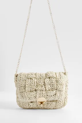 Straw Cross Body Bag