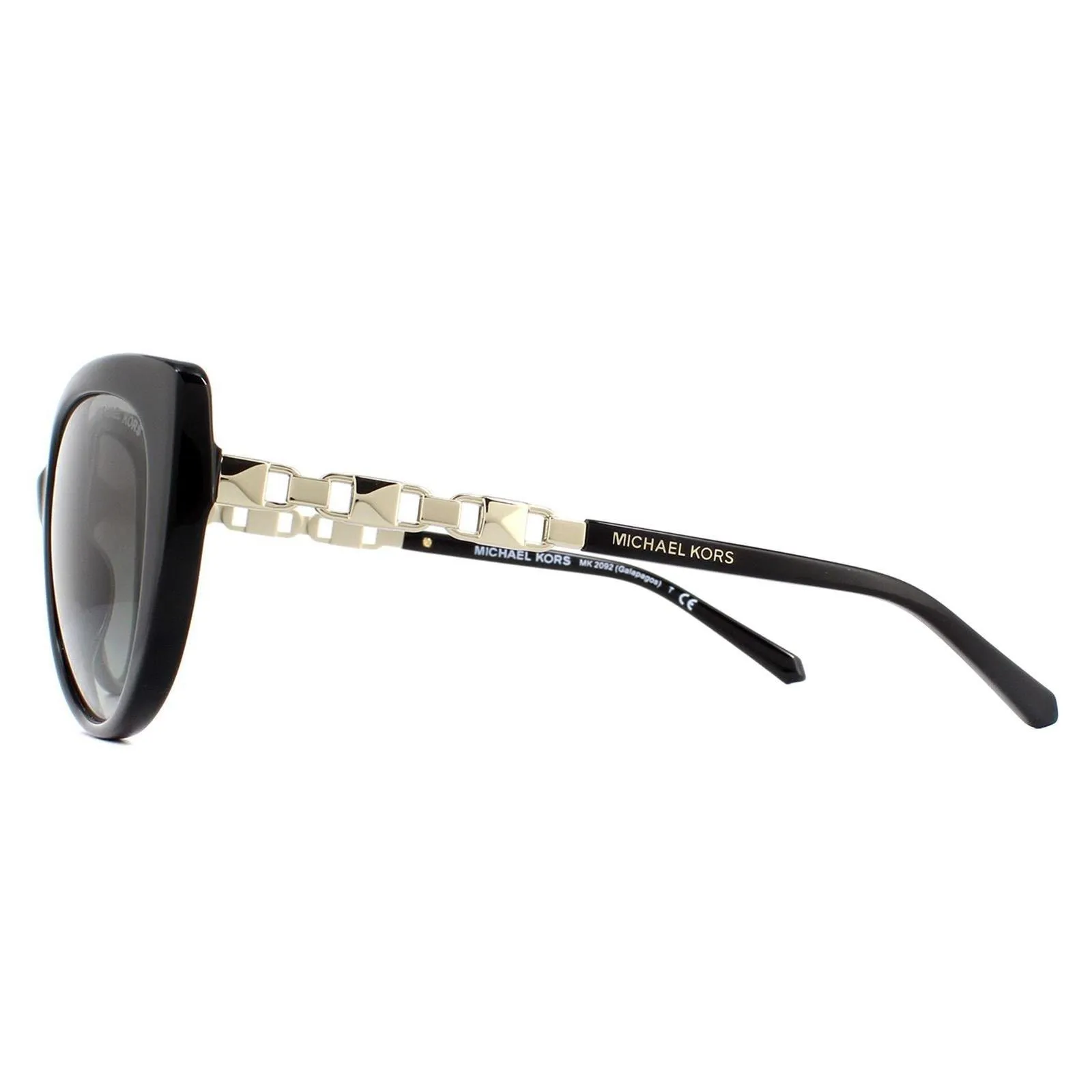 Sunglasses | Cat Eye Black Grey Gradient Sunglasses | Michael Kors