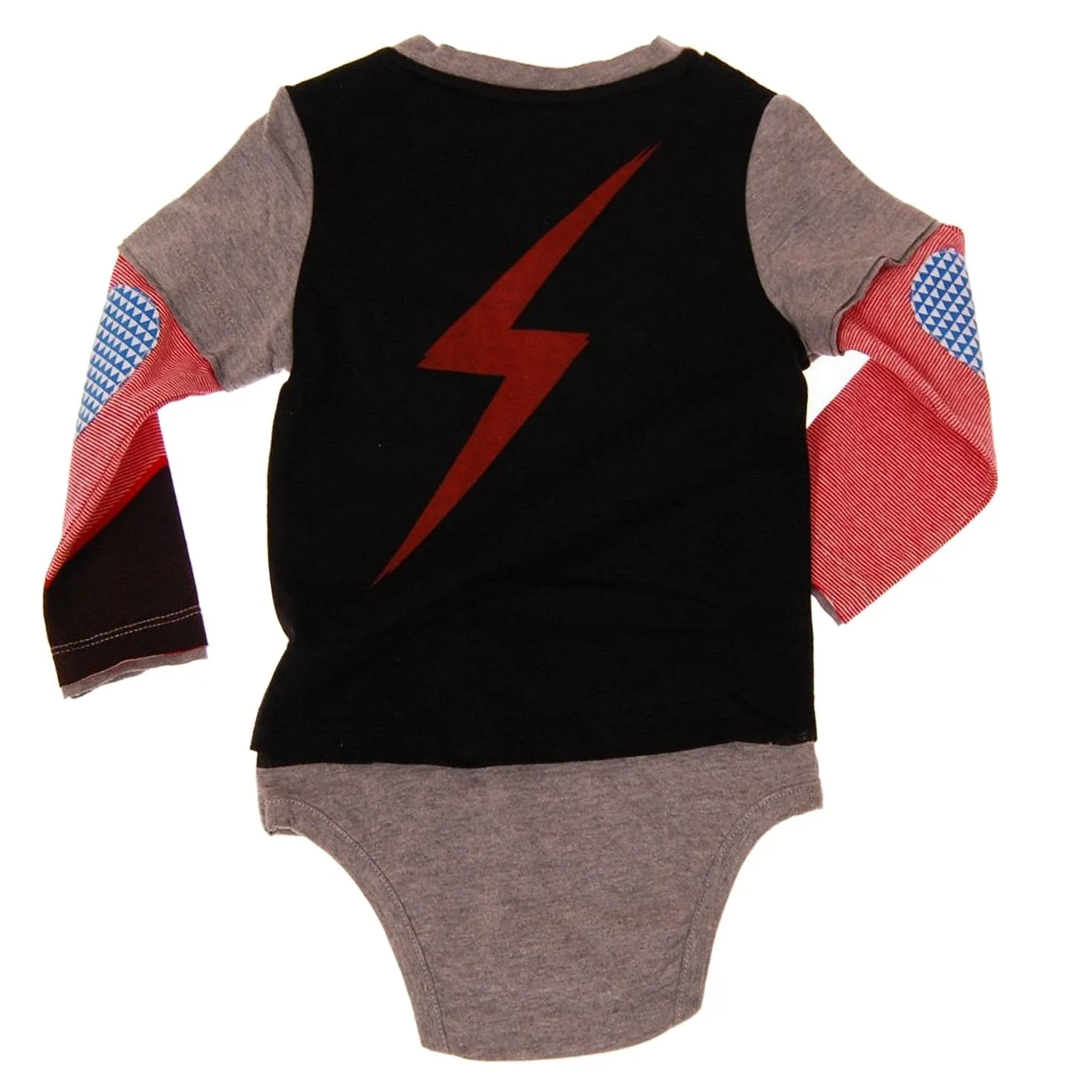 Superhero in Disguise Vest Bodysuit by: Mini Shatsu