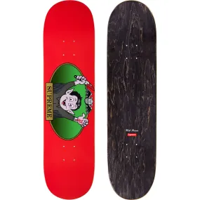 Supreme Vampire Boy Skateboard - Red