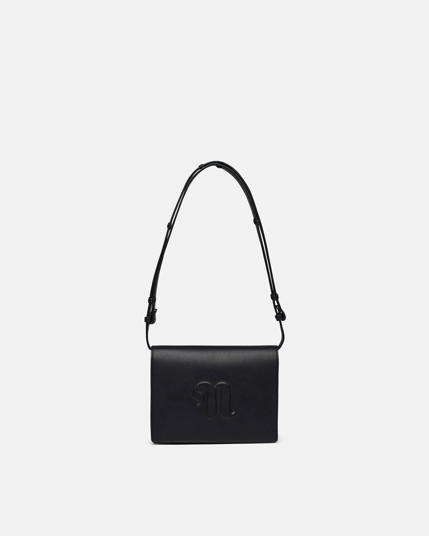 The Concertina - Alt-Nappa Shoulder Bag - Black