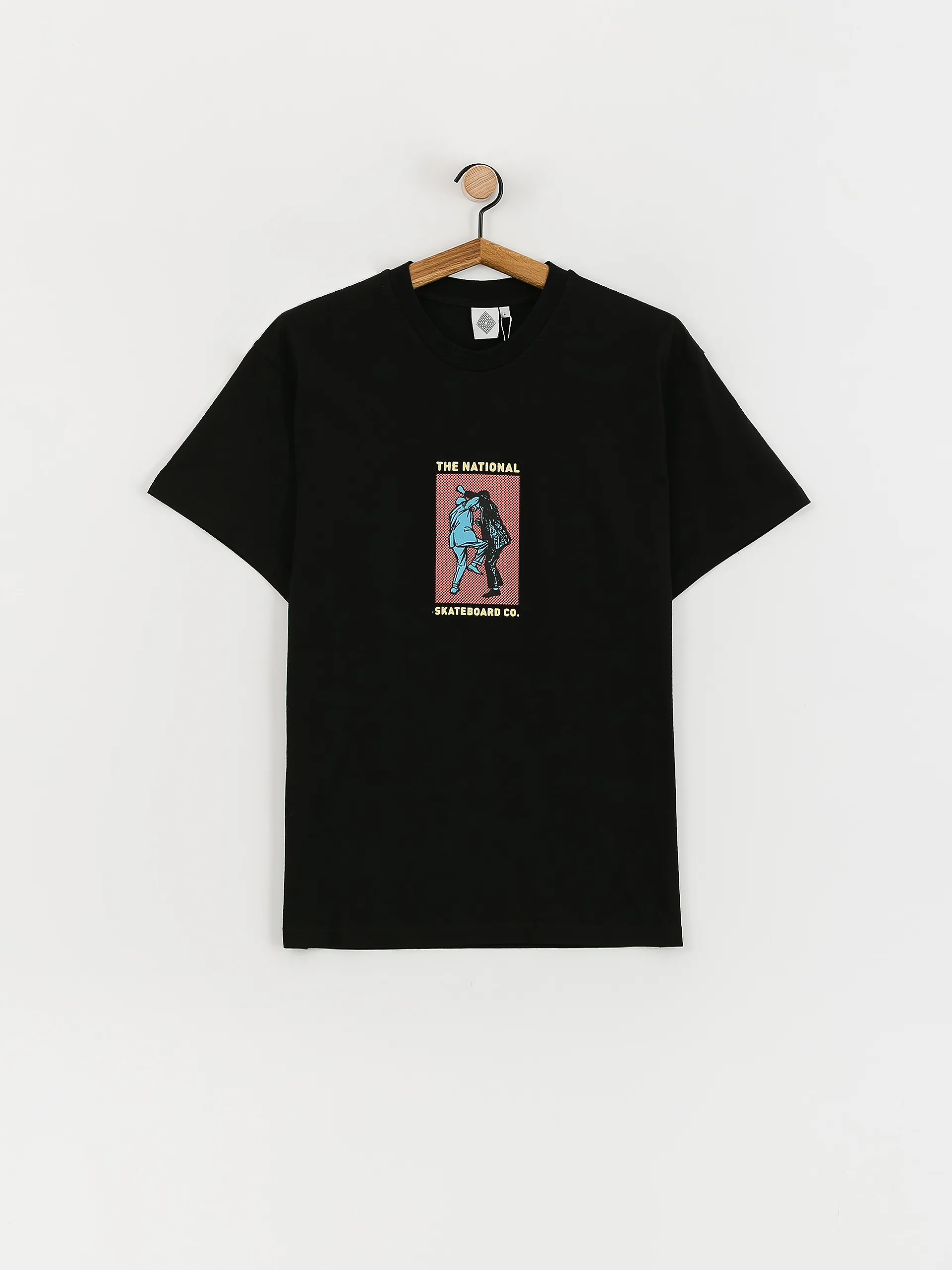 The National Skateboard Co Office Politics Prizefight T-shirt (black)