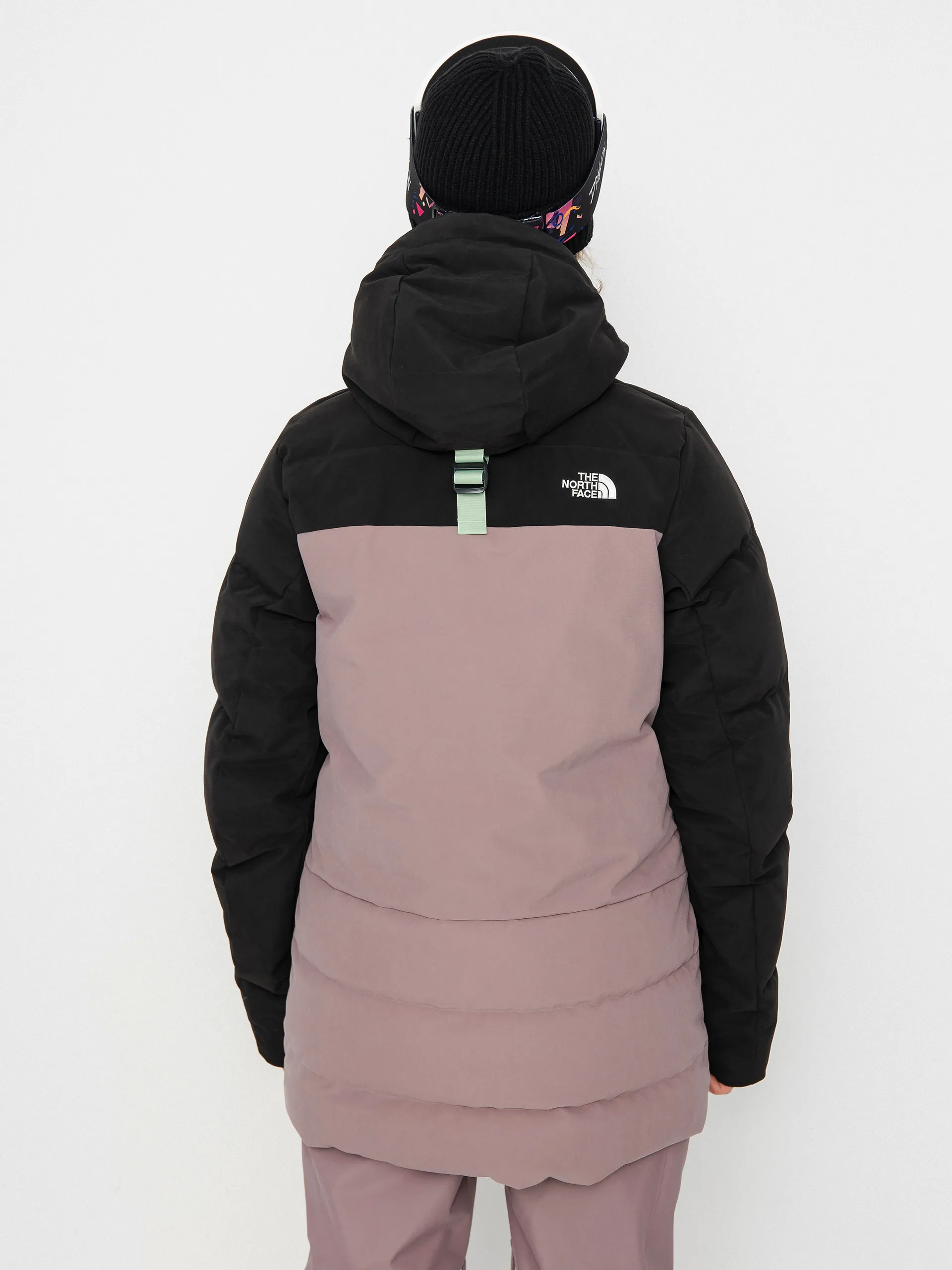 The North Face Pallie Snowboard jacket Wmn (fawn grey/tnf black)