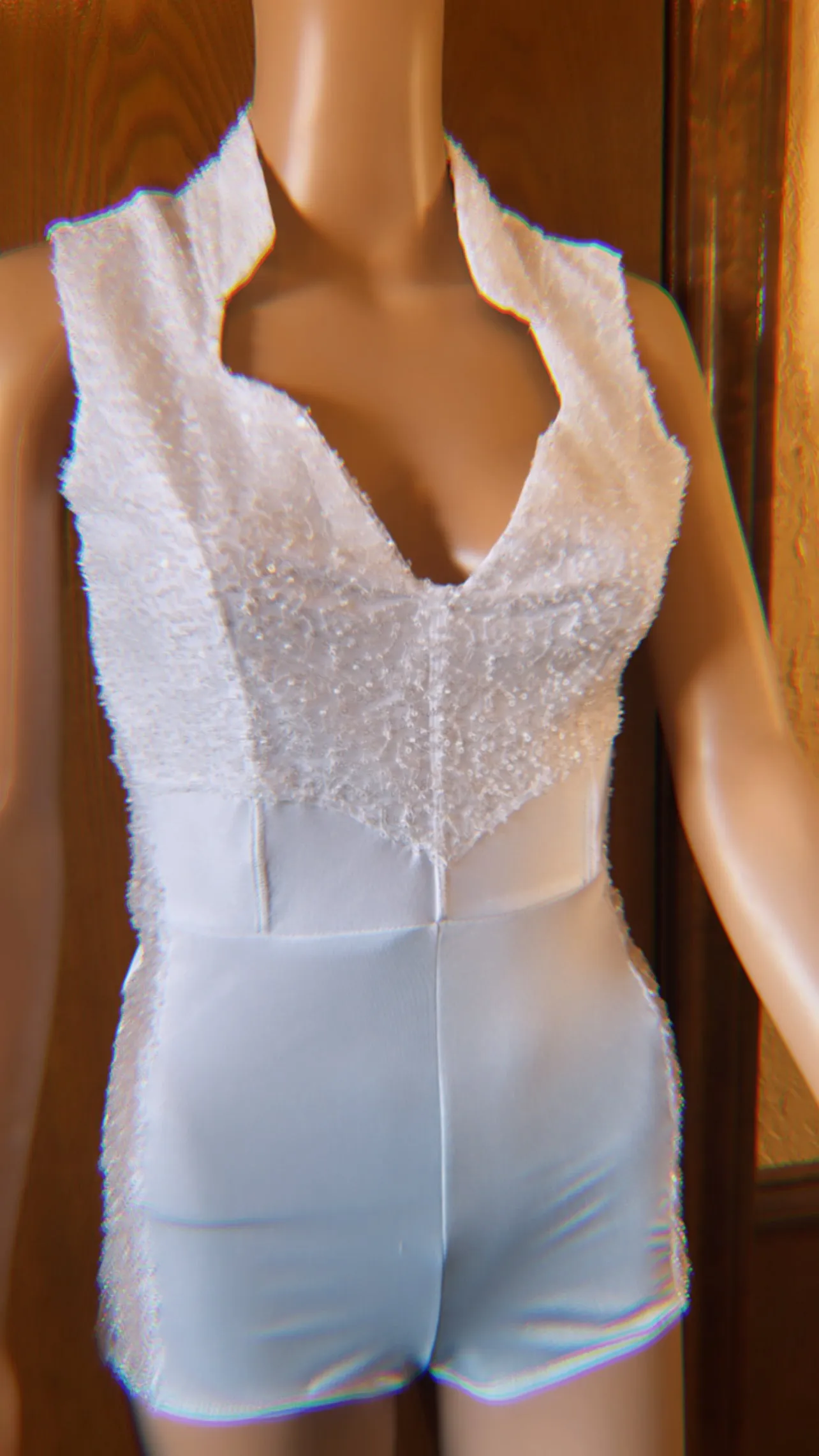 Till Death Bridal Romper