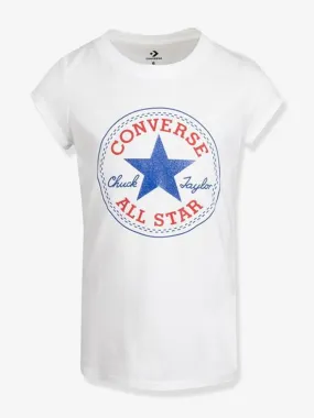 Timeless Chuck Patch Tee by CONVERSE - white