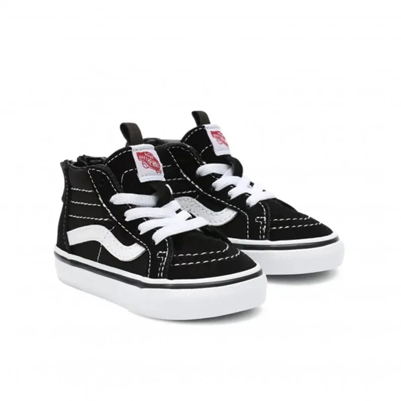 Toddlers' Vans Sk8-Hi Zip (Black/White)