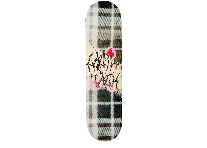 Travis Scott Cactus Jack Plaid Skateboard Deck