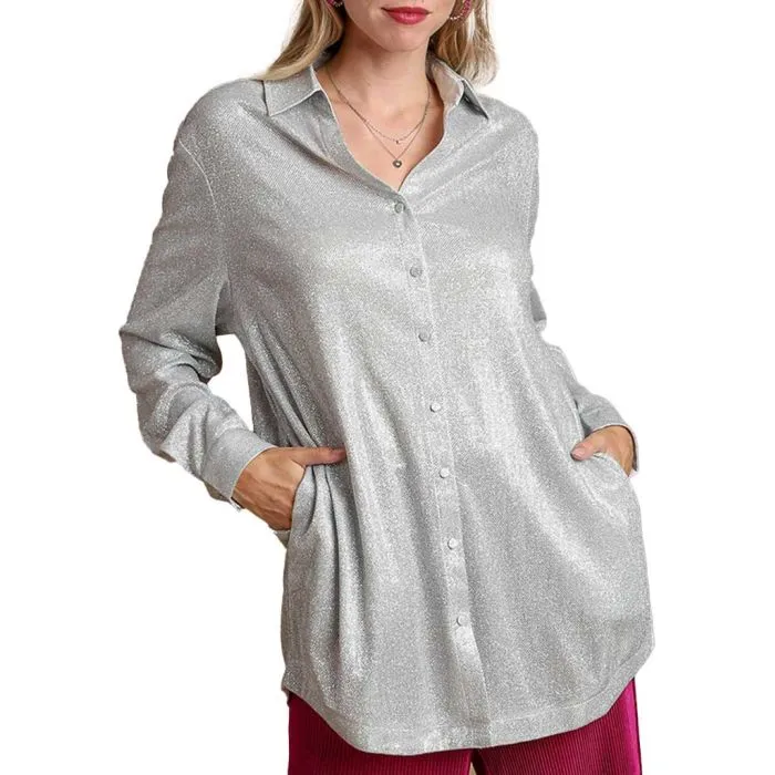 Umgee USA Ls Button Tunic