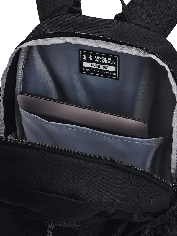 Under Armour Hustle Lite Backpack - Black/Black