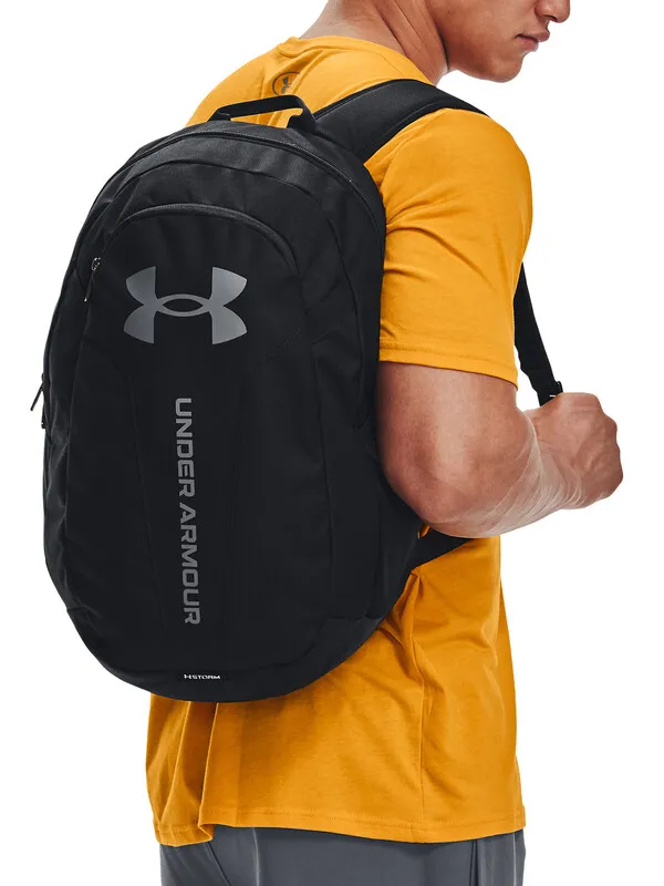 Under Armour Hustle Lite Backpack - Black/Black