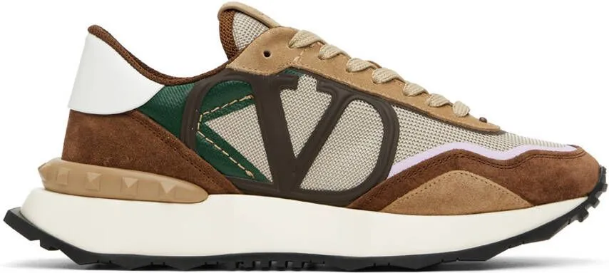 Valentino Garavani Brown Netrunner Sneakers