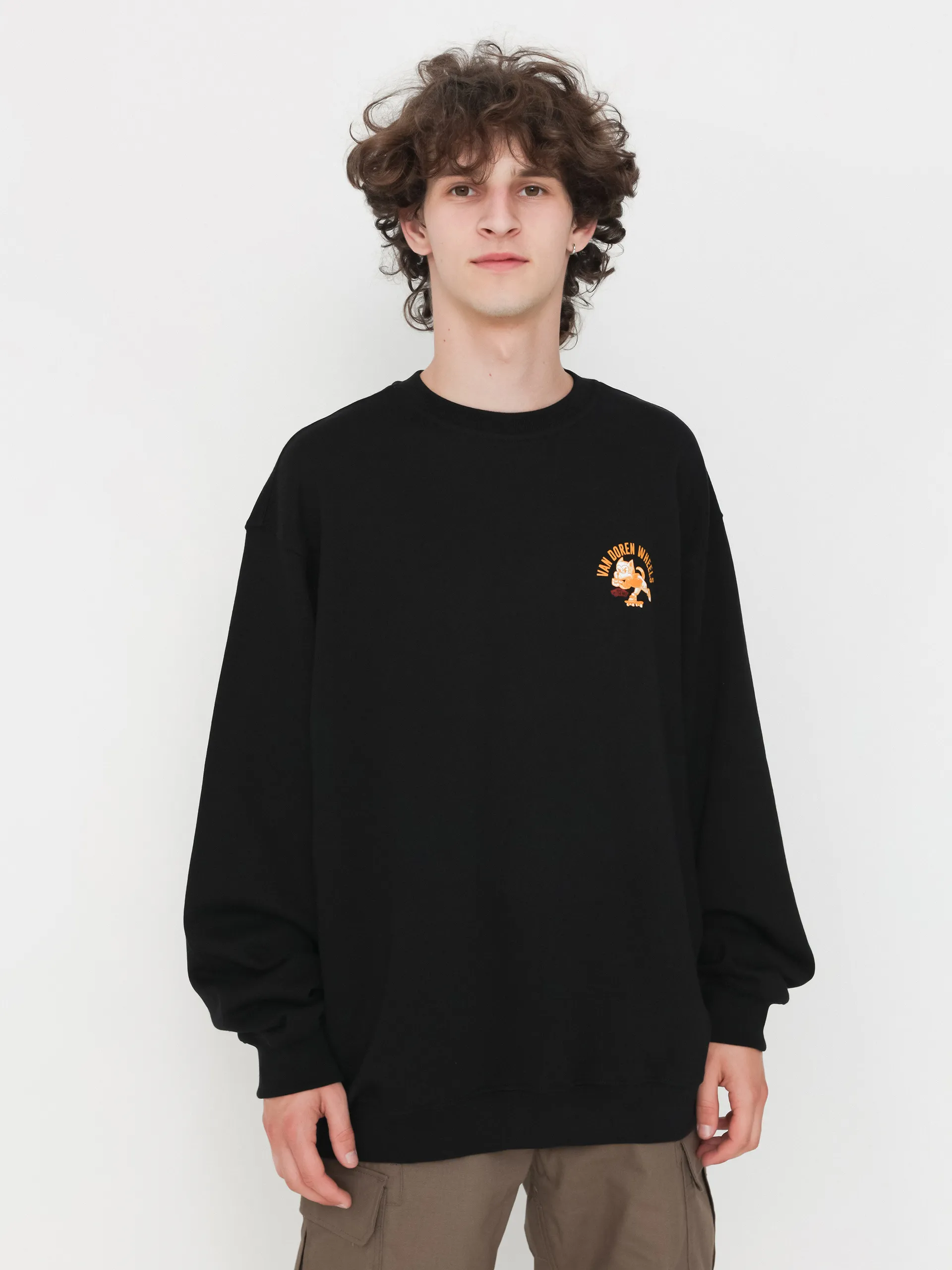 Vans Bark Gfx Loose Crew Sweatshirt (black)