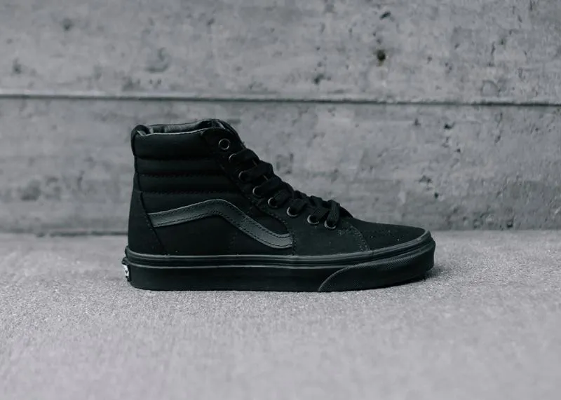 VANS - Boy - Sk8 Hi - Black Mono