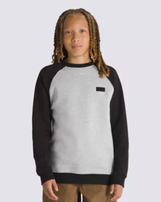 VANS Kids Core Basic Raglan Crew Sweatshirt