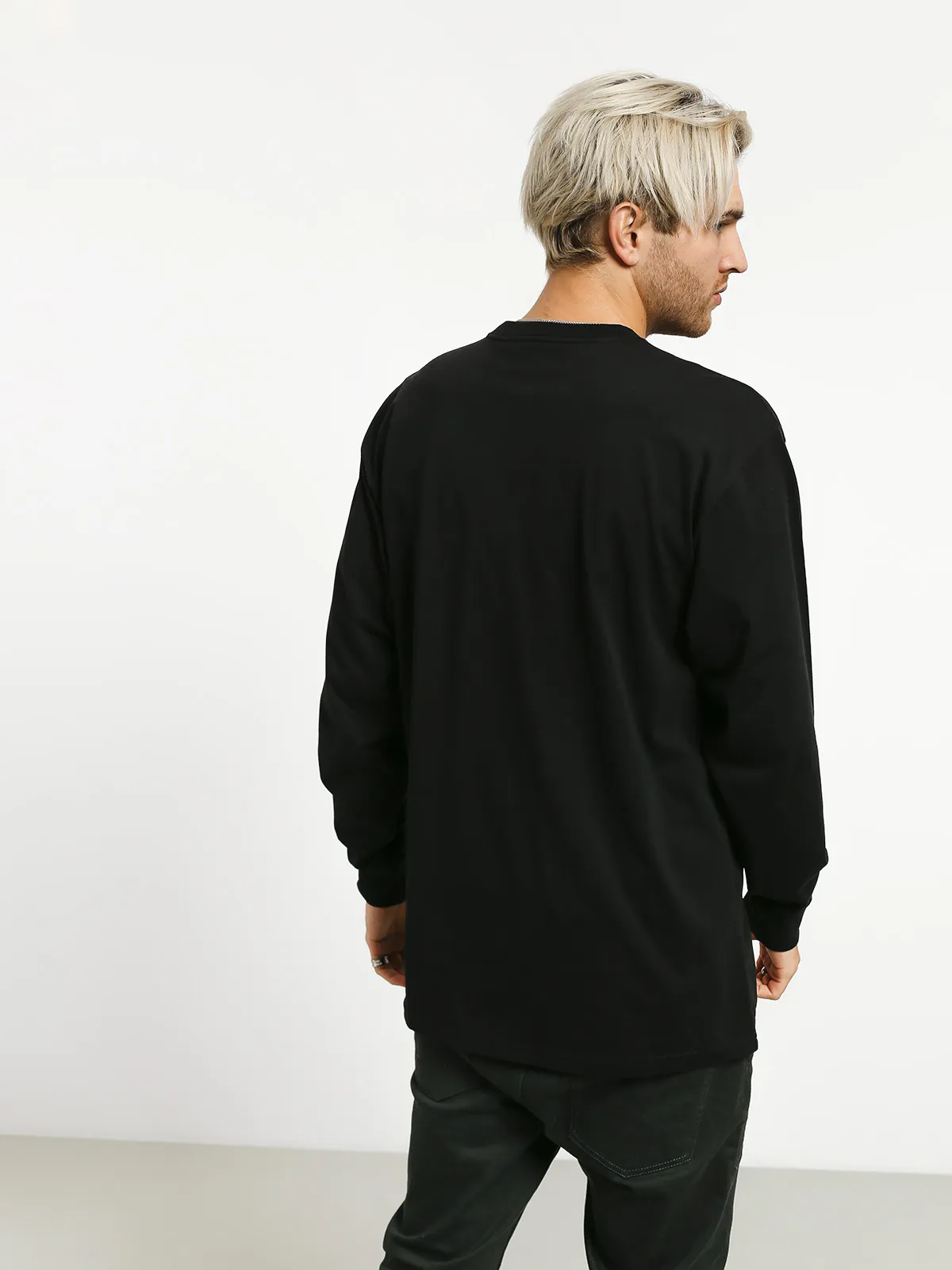 Vans Left Chest Hit Longsleeve (black/white)