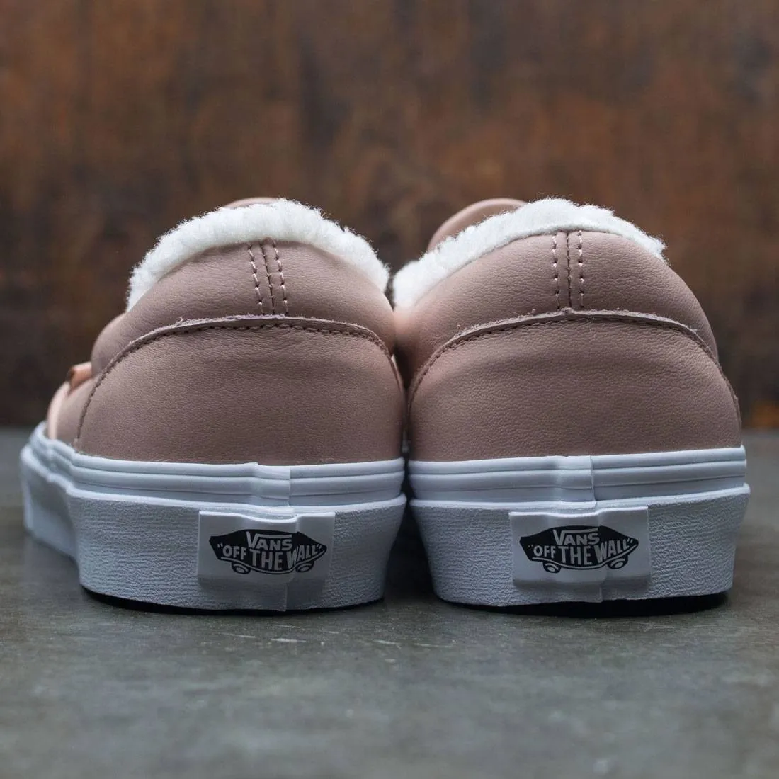 Vans Men Classic-Slip On - Leather (brown / mahogany)