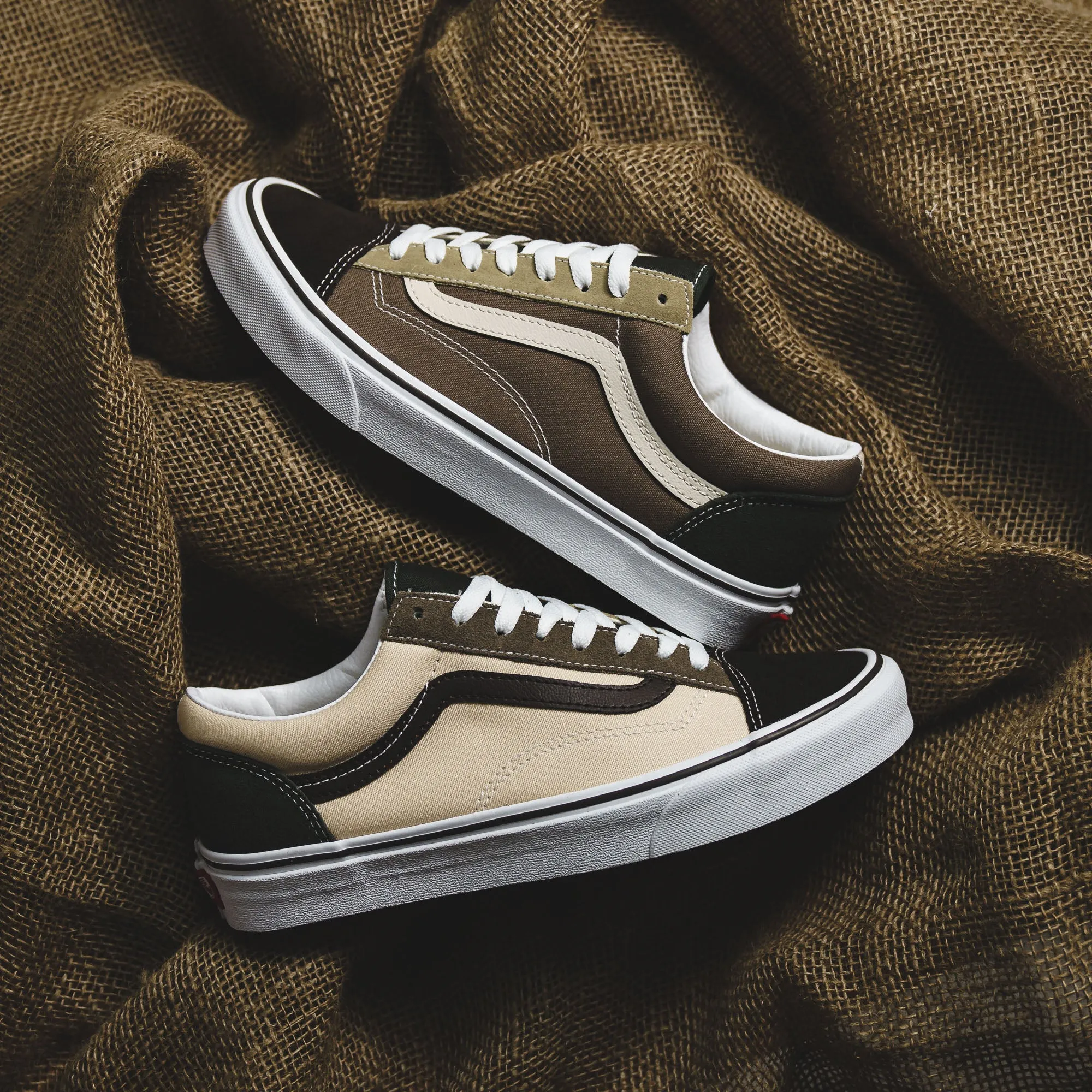 Vans Men Style 36 Color Block Brown VN0A54F6B91