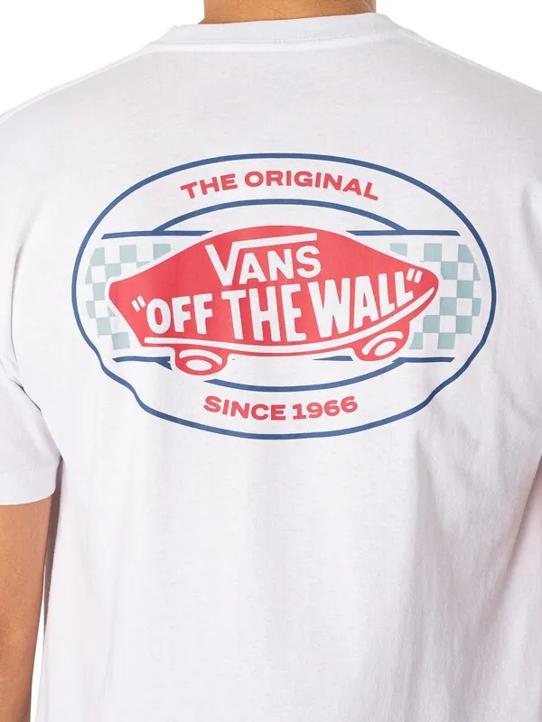 Vans Wayrace Back Graphic T-Shirt - White