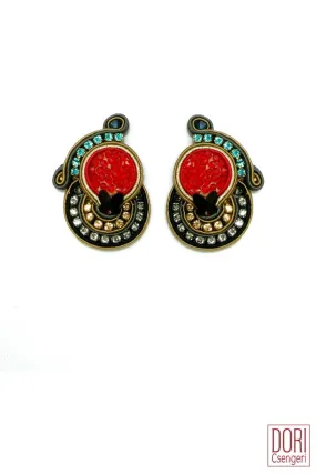 Venetian Dream Clip On Earrings