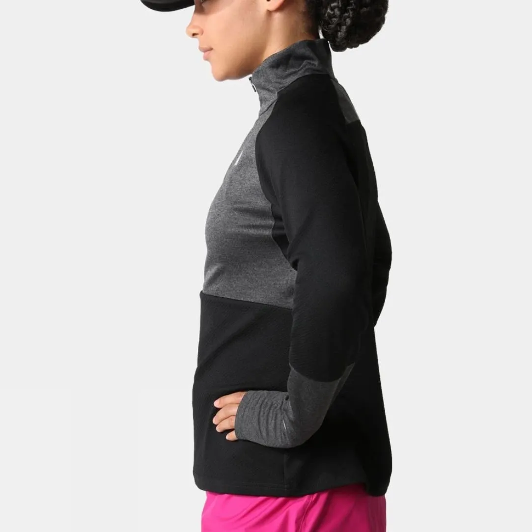 Womens 1/4 Zip Run Fleece