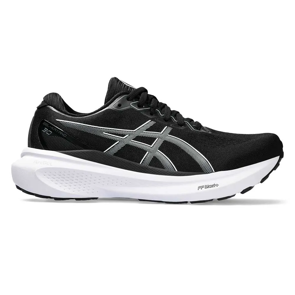 Women's Gel-Kayano 30 Running Shoe - Black/Sheet Rock- Narrow (2A)