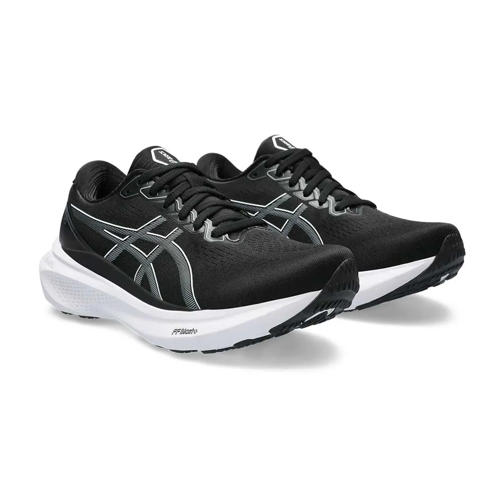 Women's Gel-Kayano 30 Running Shoe - Black/Sheet Rock- Narrow (2A)