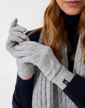 Women's Merino Cashmere Gloves from Crew Clothing Company