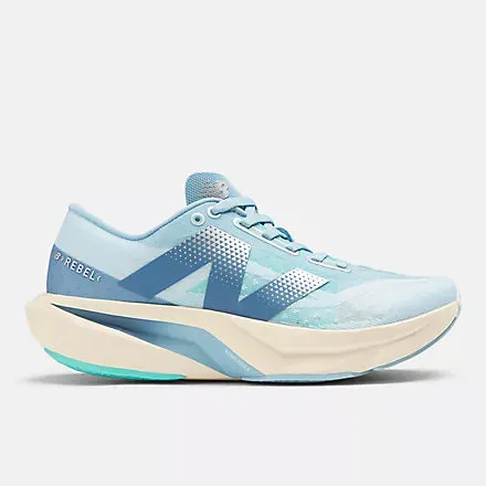 Women's New Balance FuelCell Rebel (Quarry Blue with Chrome Blue and Heron Blue)