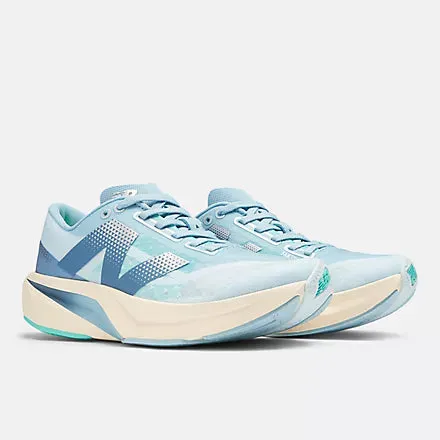 Women's New Balance FuelCell Rebel (Quarry Blue with Chrome Blue and Heron Blue)