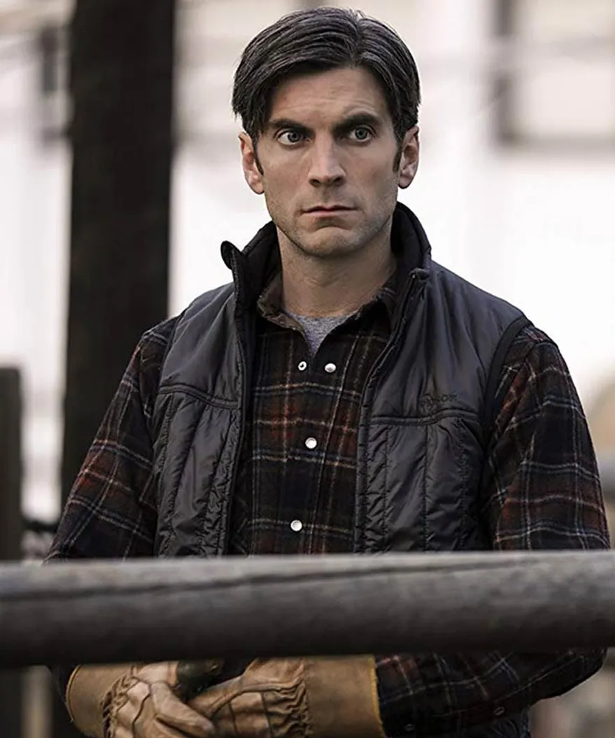 Yellowstone Wes Bentley Black Vest - Abbraci