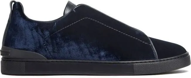 Zegna Triple Stitch sneakers Blue